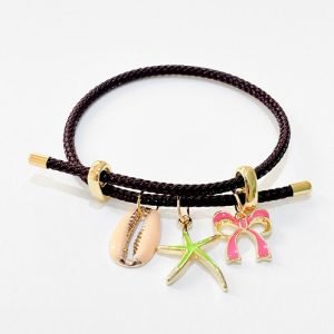 Brown Charms Bracelet1